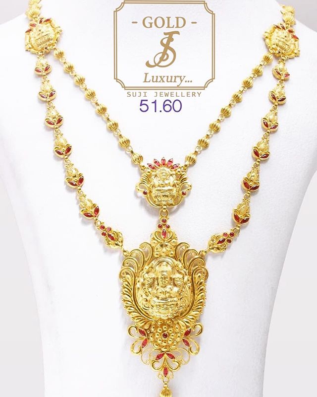 Do you need some luck on jewelry items_ 🍀🍀 Get the saraswathi Long-Neckles 😍😛 #jewerlyfashion #j