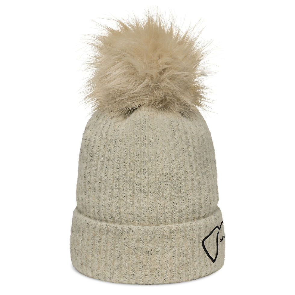 Thumbnail: Senseary pom-pom beanie