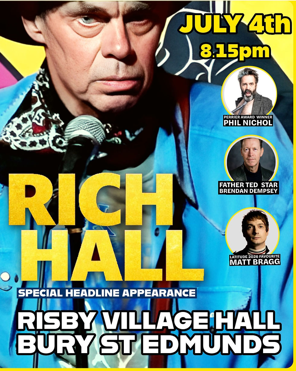 Rich Hall Headlines Risby Village