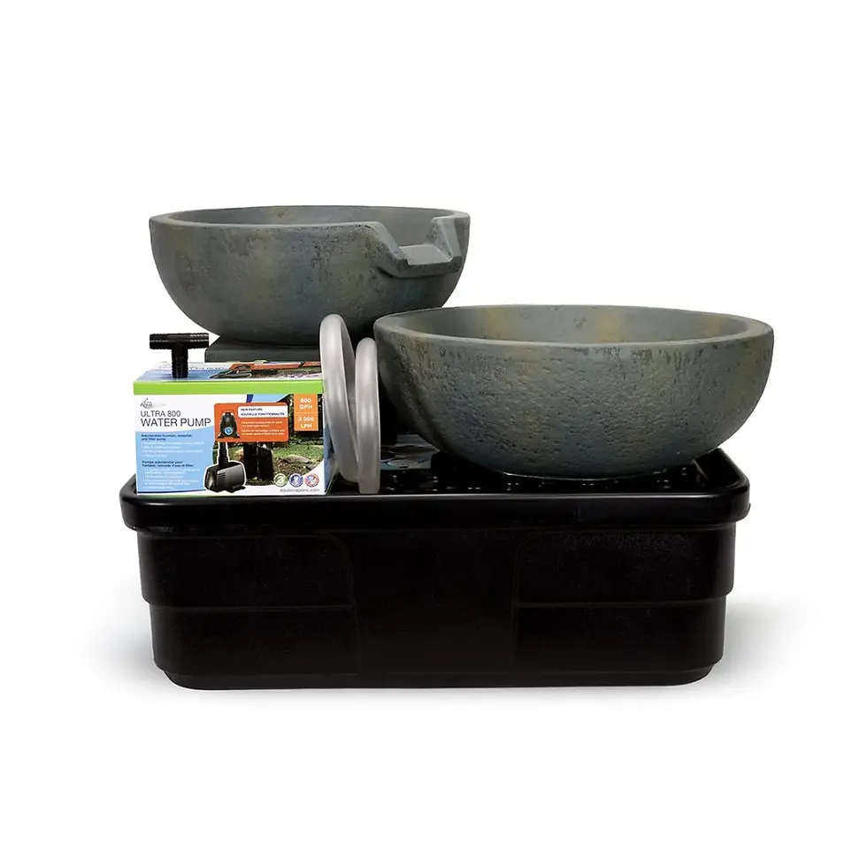Aquascape Spillway Bowl and Basin Fountain Kits