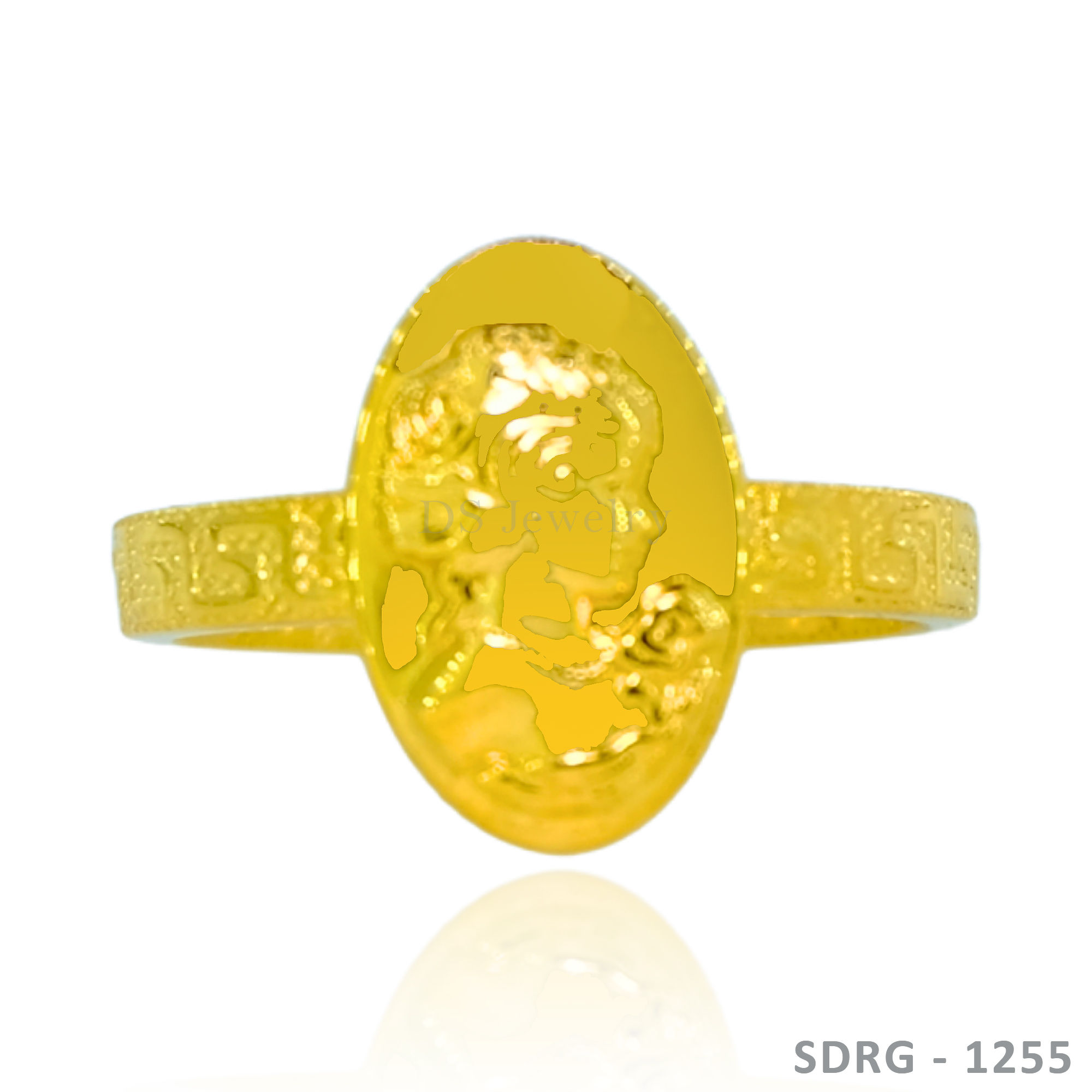 18K-YG Queen Elizabeth Ring