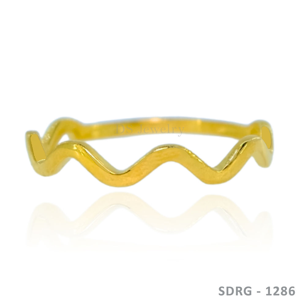 Thumbnail: 18K-YG Zigzag Ring