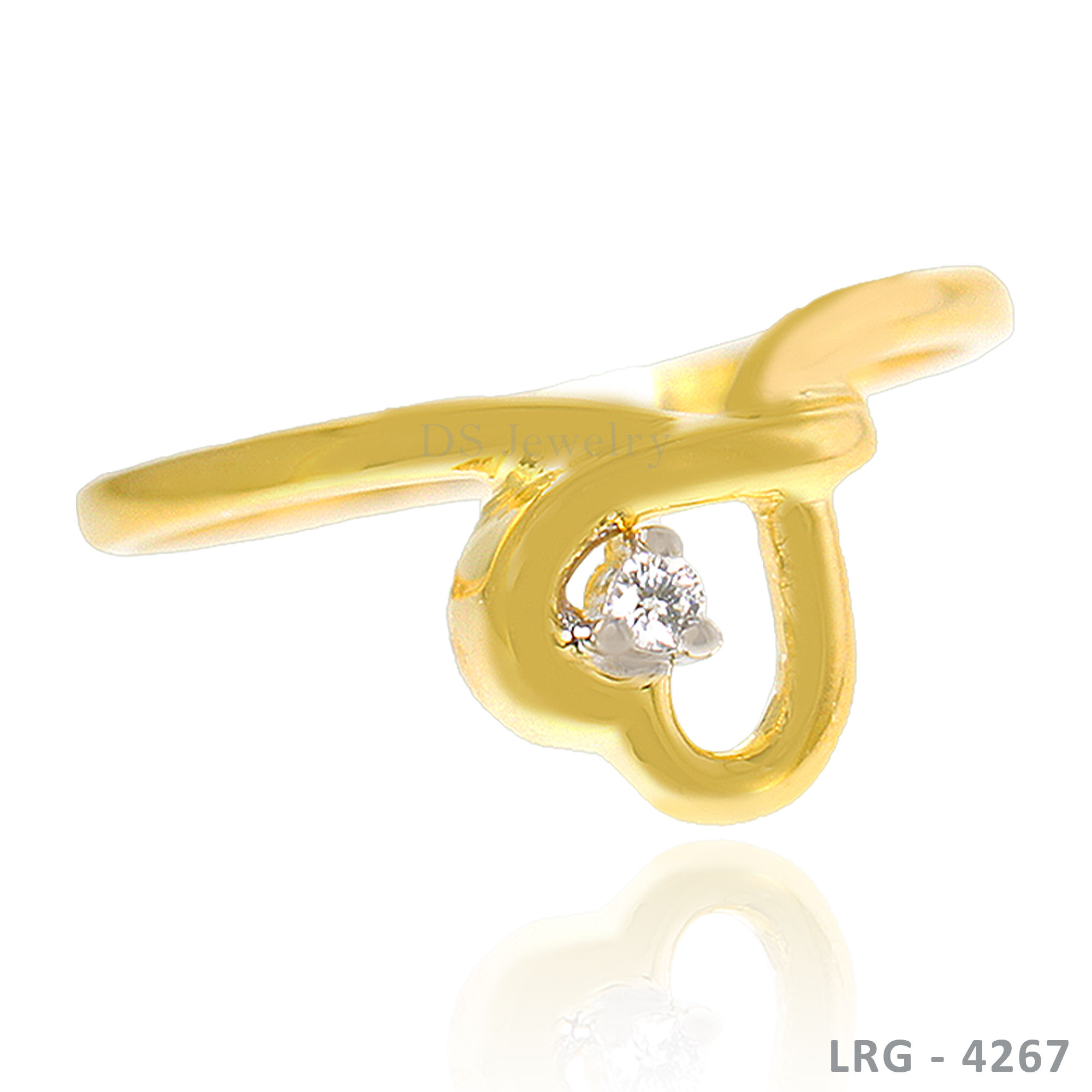 14K-YG Open Ring