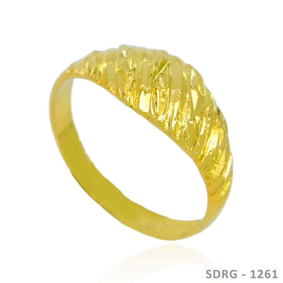 Thumbnail: 18K-YG Flat Design Ring