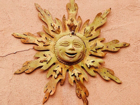 Here comes the sun, little darling