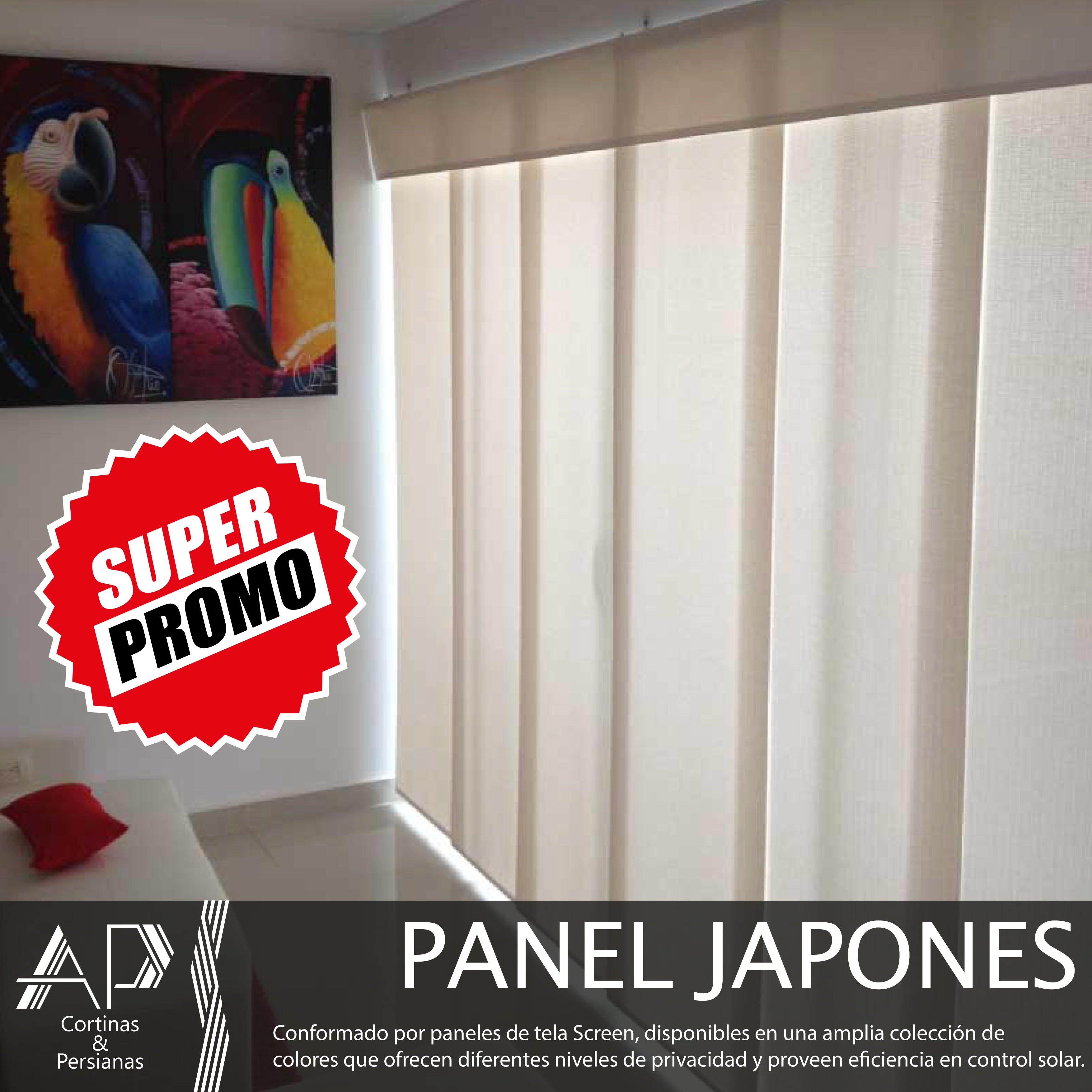 PANEL JAPONÉS PROMOCIÓN