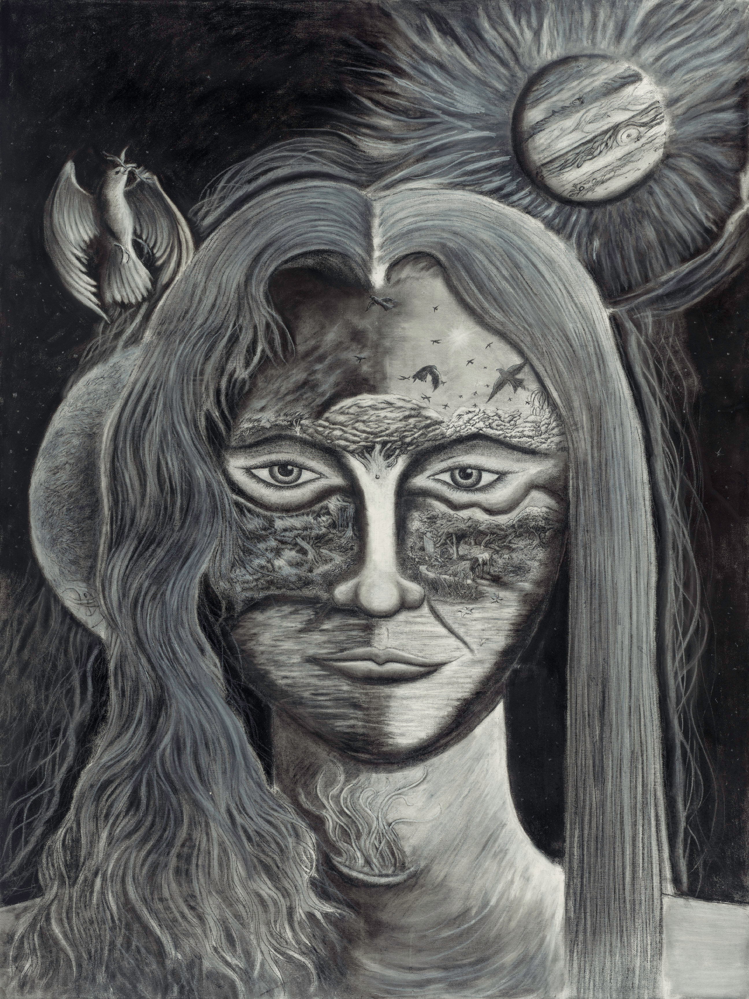 Fine Art Paper - In the Garden of Her Eyes