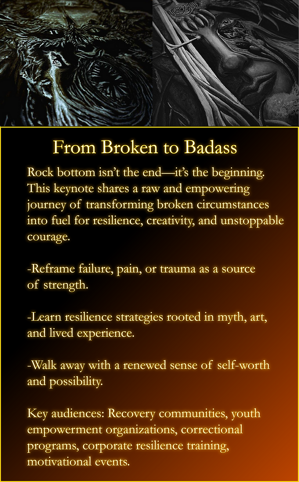 From Broken to Badass for Website