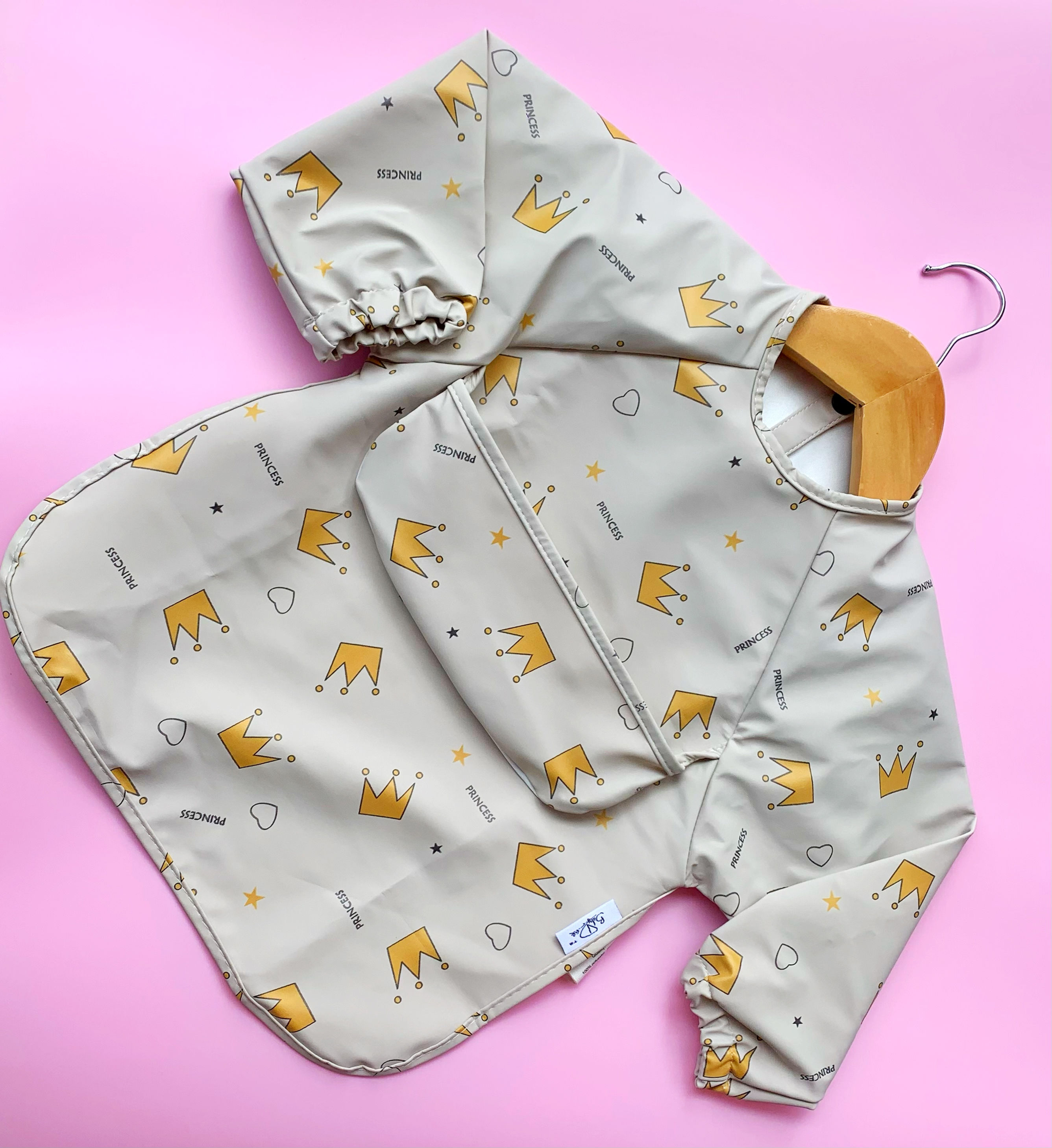 BABY SHIRT PLASTIC BIB