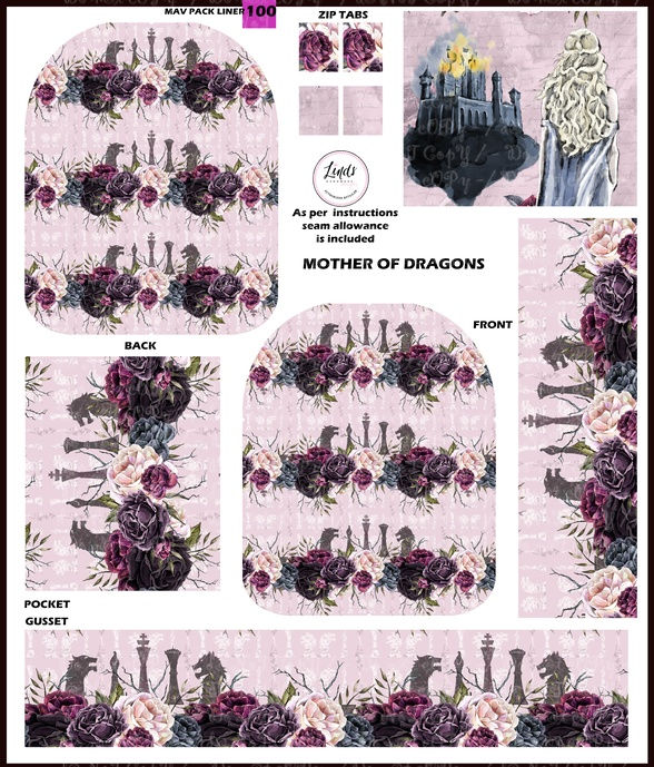 Thumbnail: Mother of Dragons MAV Pack Panels