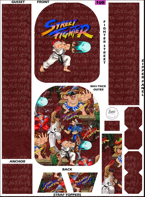Fighter Street MAV Pack Panels