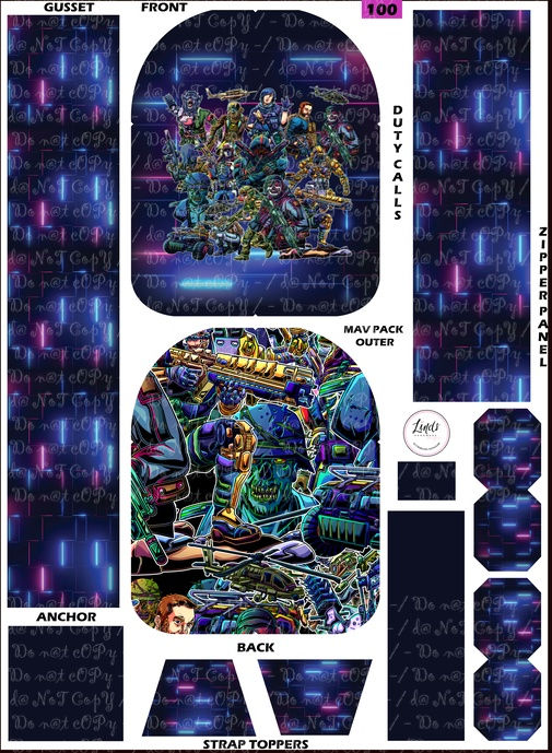 Duty Calls MAV Pack Panels