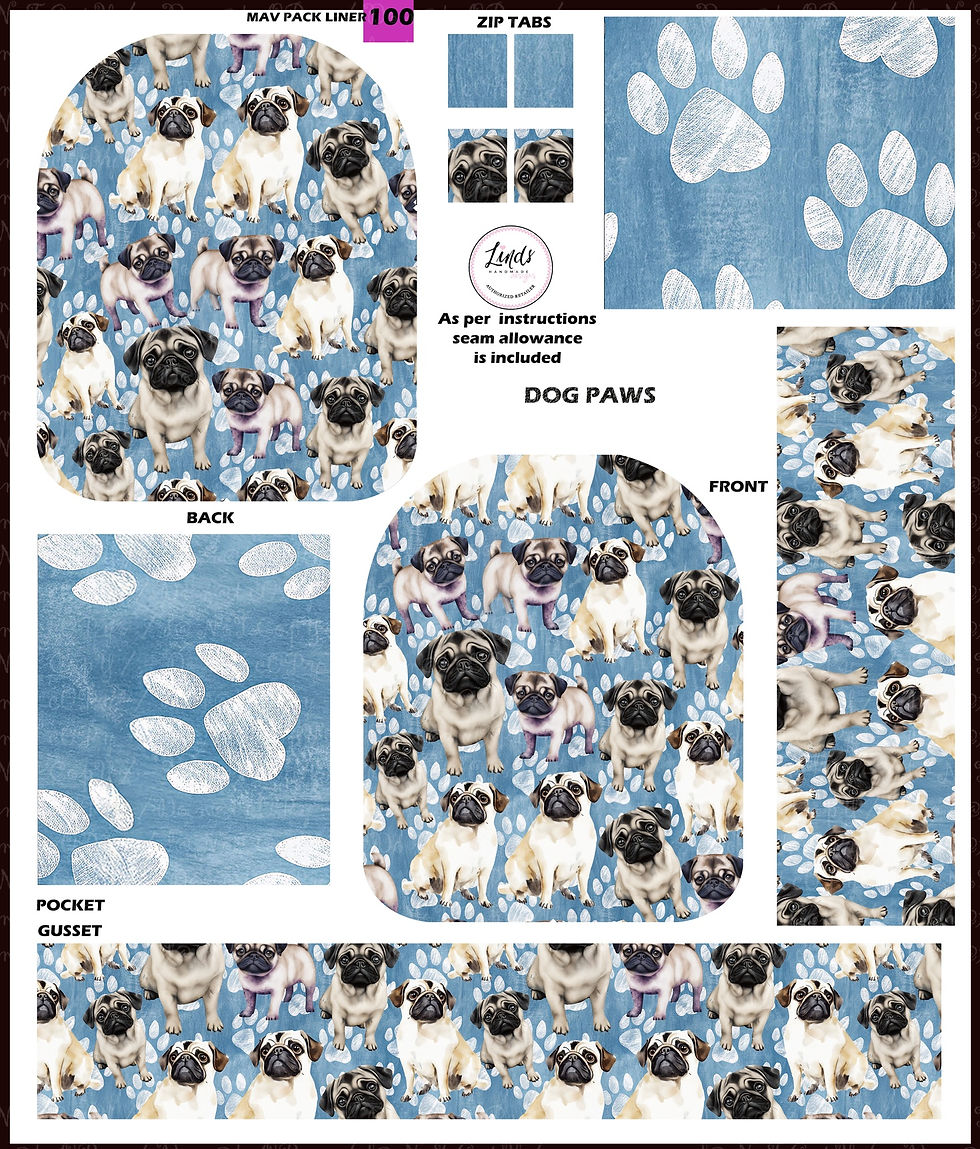 Thumbnail: Dog Paws MAV Pack Panels