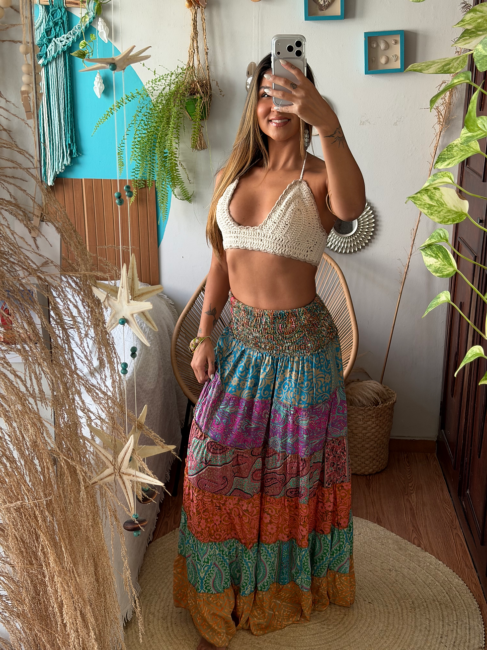 Miniatura: SAIA/VESTIDO RETALHO