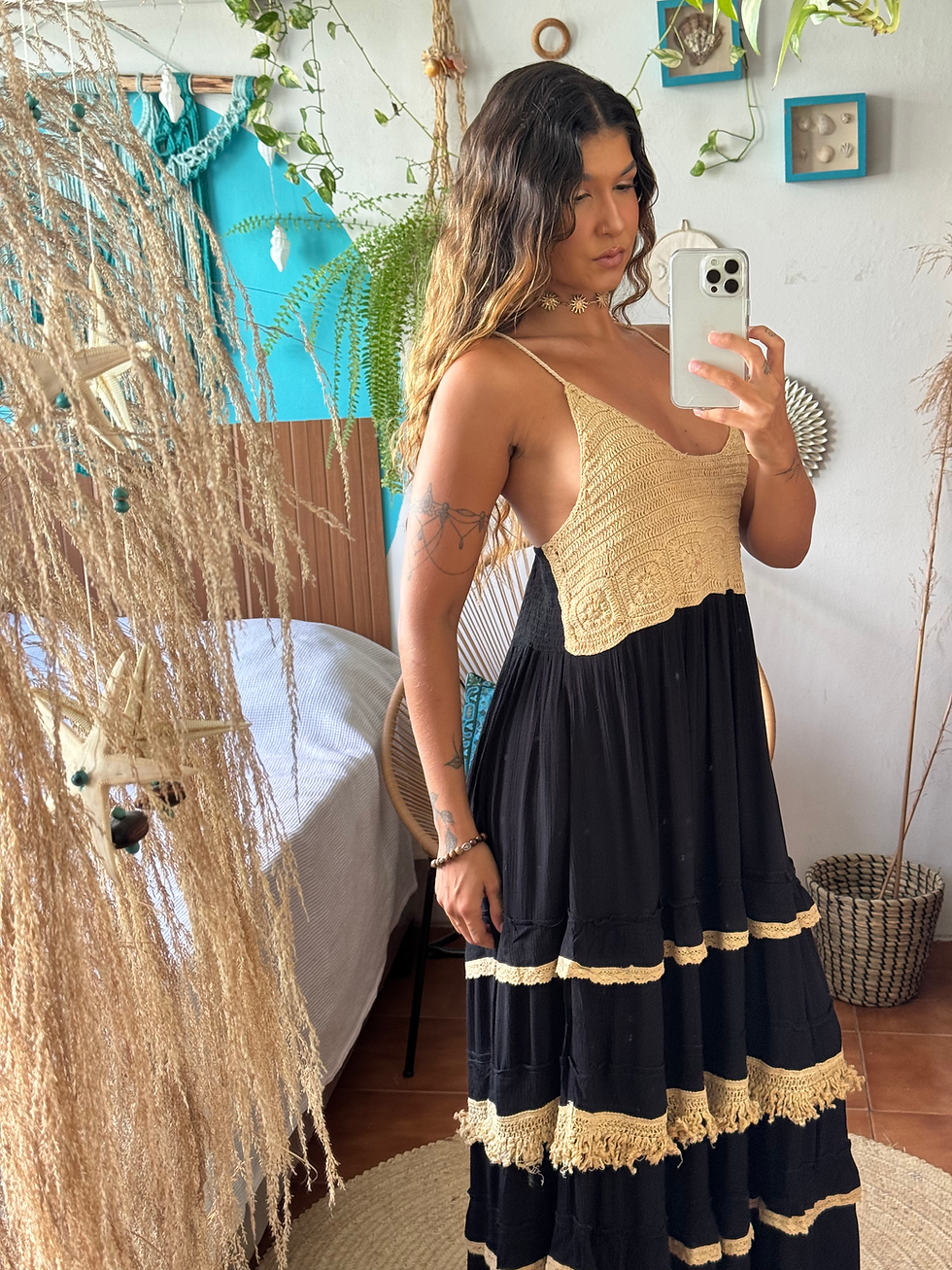 Miniatura: VESTIDO BOHO