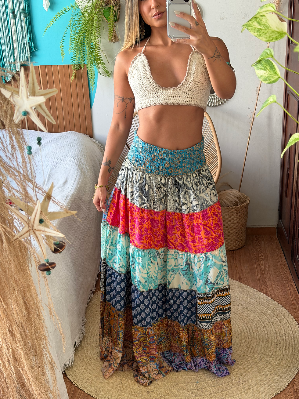 Miniatura: SAIA/VESTIDO RETALHO
