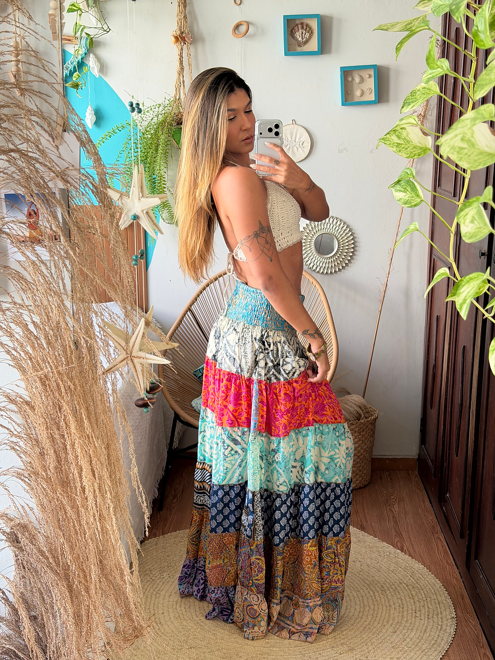 Miniatura: SAIA/VESTIDO RETALHO