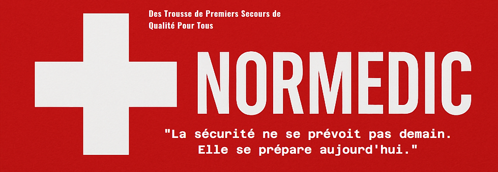 Normedic Trousse de premiers secours CSA
