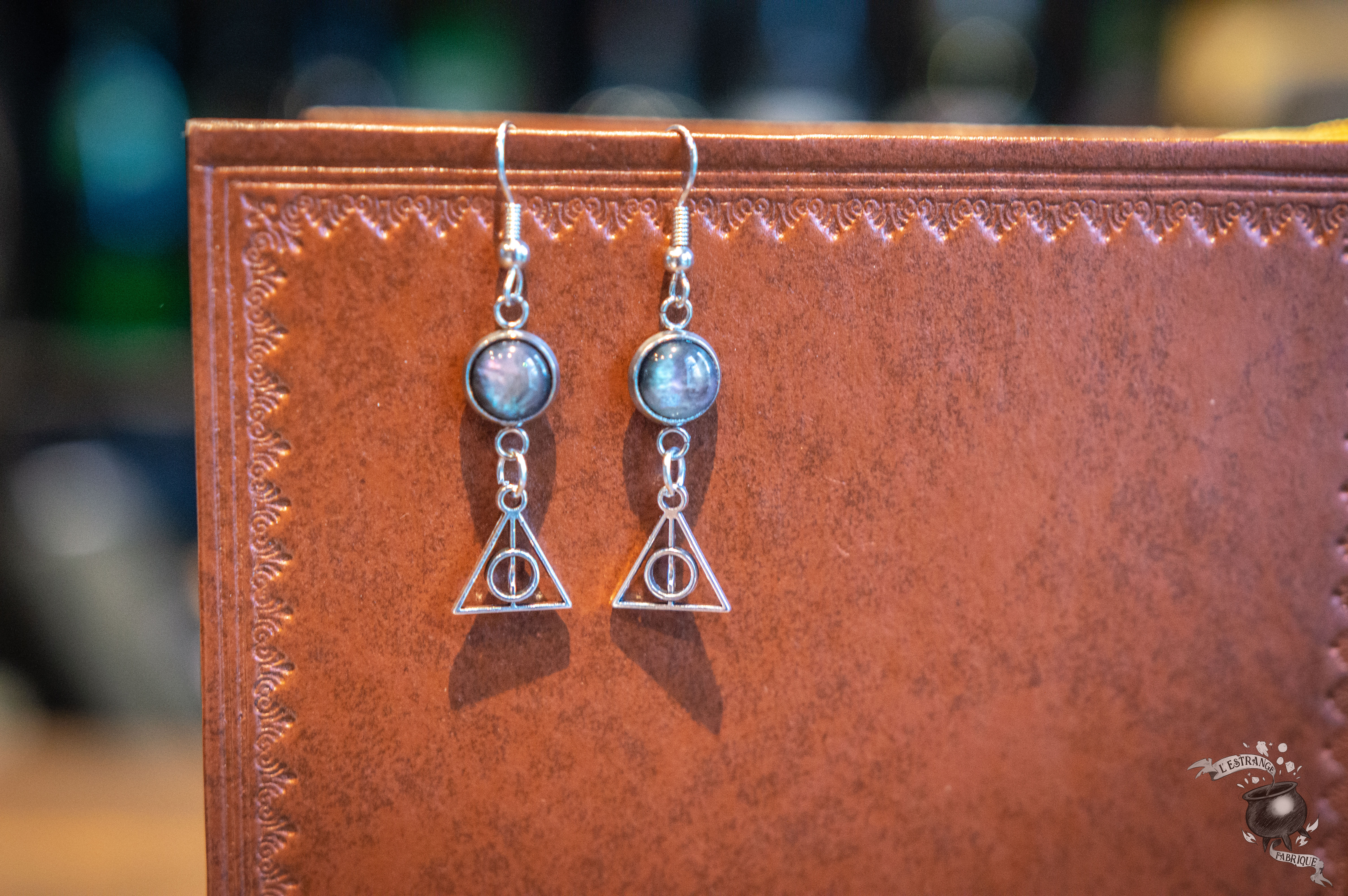 Boucles d'oreilles reliques de la mort