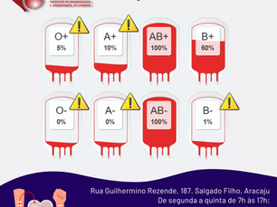 ALERTA ESTOQUE 🩸📢