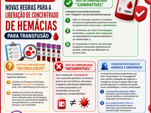 🩸 Mais segurança transfusional para quem mais importa: o paciente. 