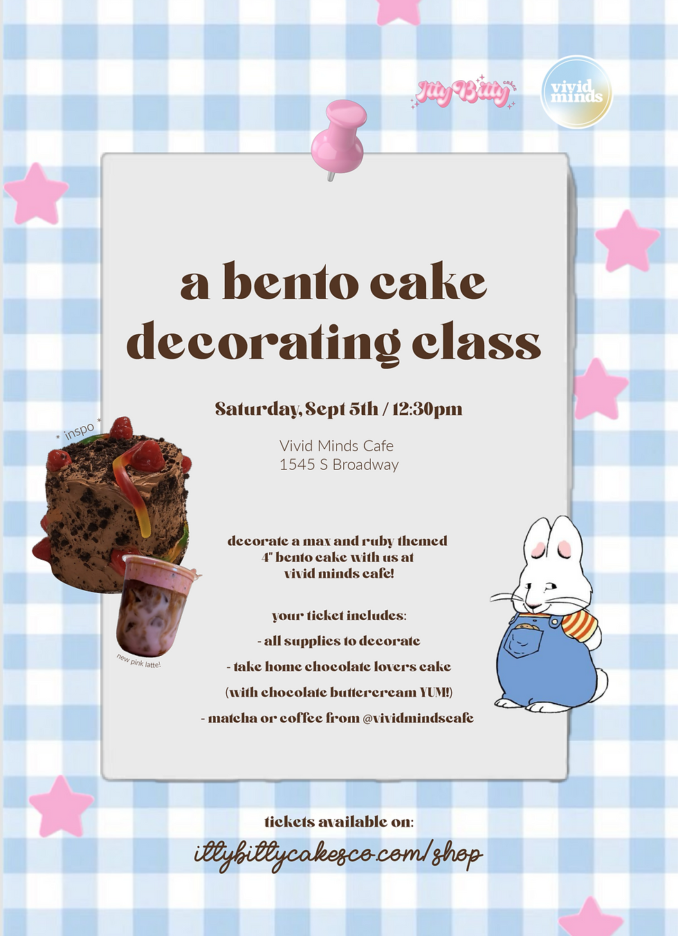 Thumbnail: a bento cake decorating class