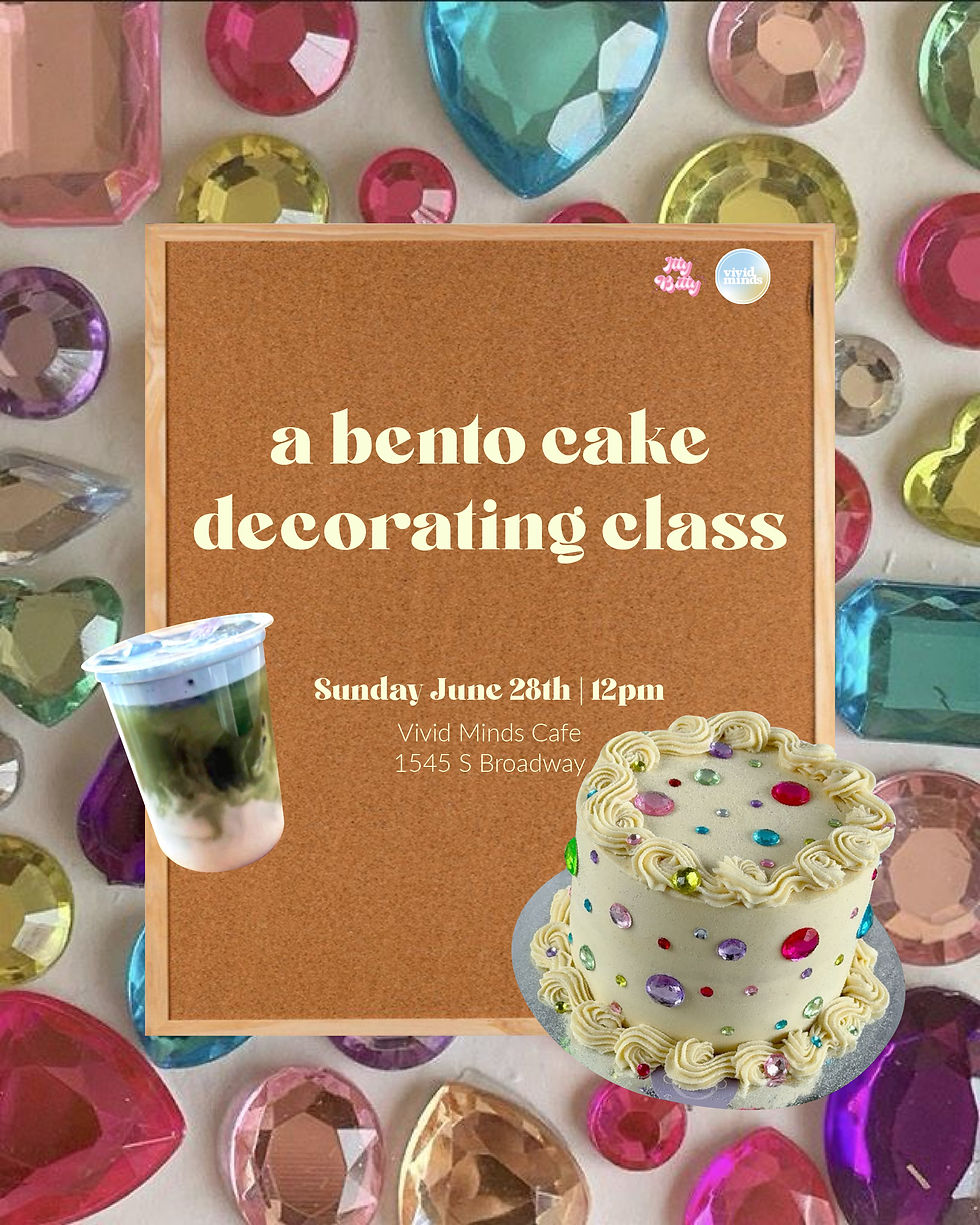 Thumbnail: a bento cake decorating class