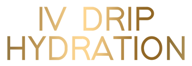 IV Drip Hydration heading in bold beautiful text