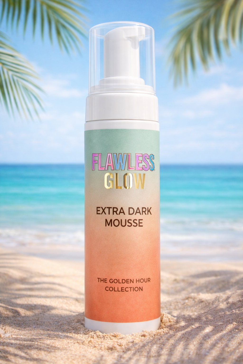 Flawless Glow Extra Dark Buildable Tanning Mousse