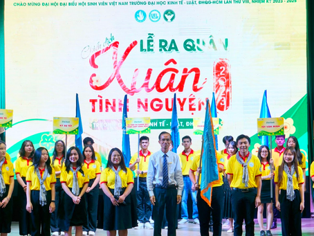 Lễ ra quân chiến dịch Xuân Tình nguyện lần thứ XIII năm 2023 và lễ tuyên dương Sinh viên 5 tốt