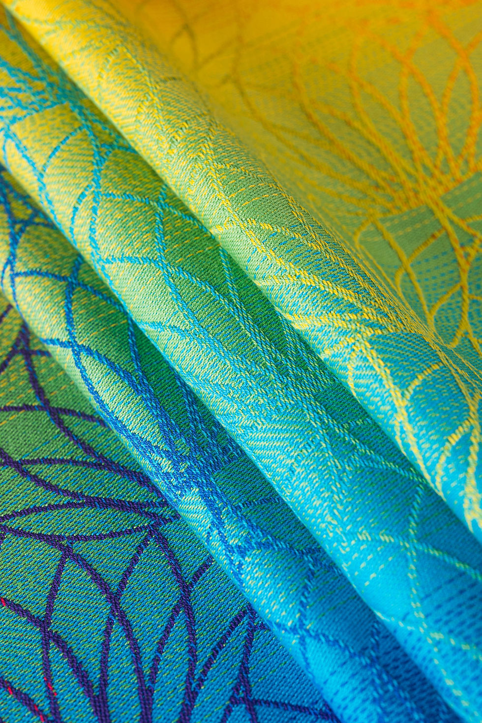 Miniaturbild: RING SLING - RAINBOW LOTUS