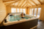 spa with person