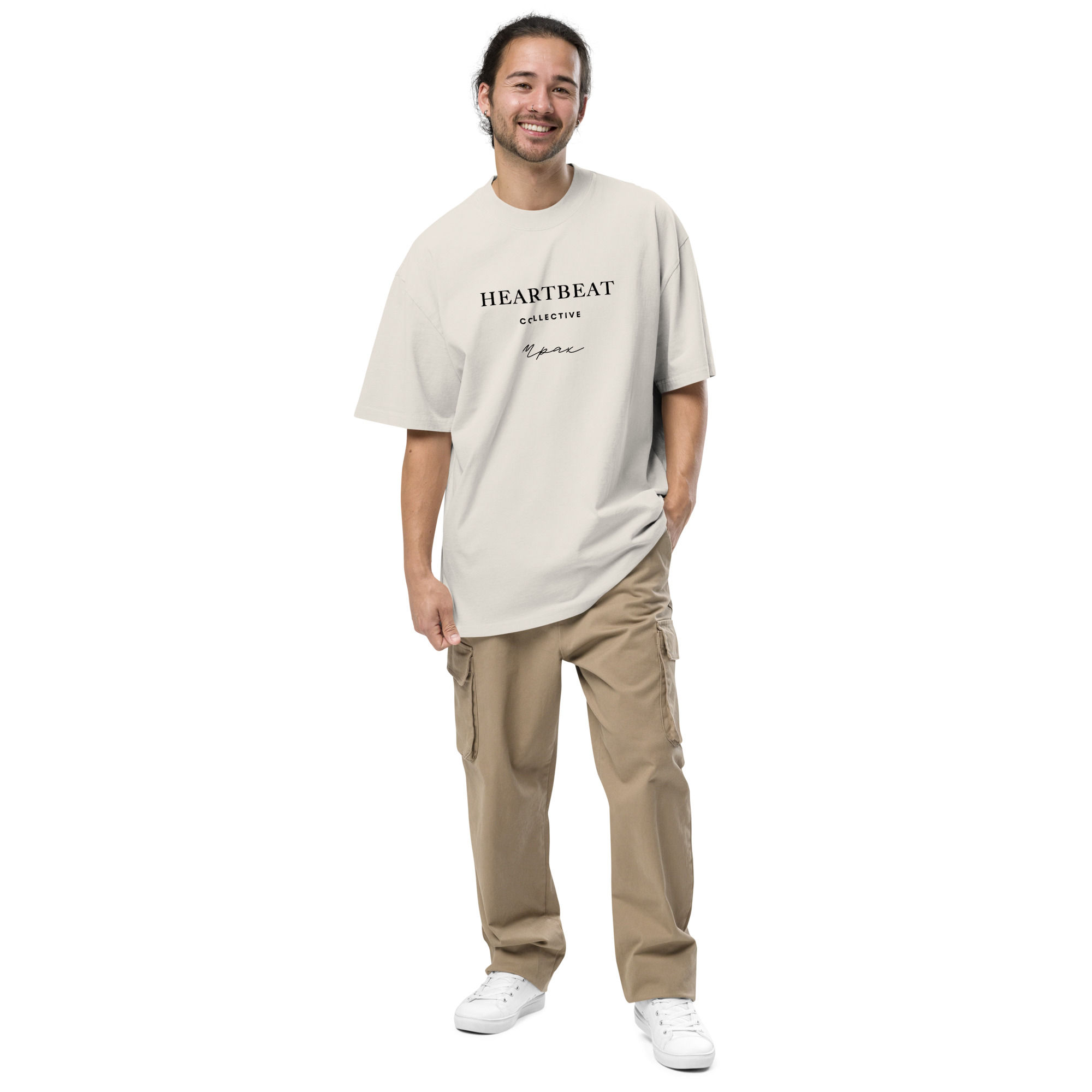 Oversized Faded T-Shirt - HeartBeat Collective