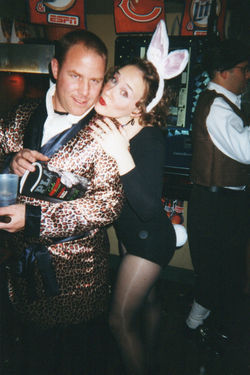 Hugh and a Bunny