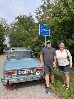 Outside of Bratislava, Slovakia