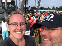 Volunteering for a Riders for Health auction