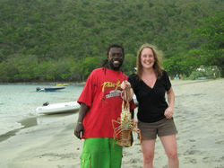Lobster in the Grenadines