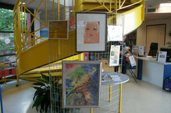vue de l'exposition