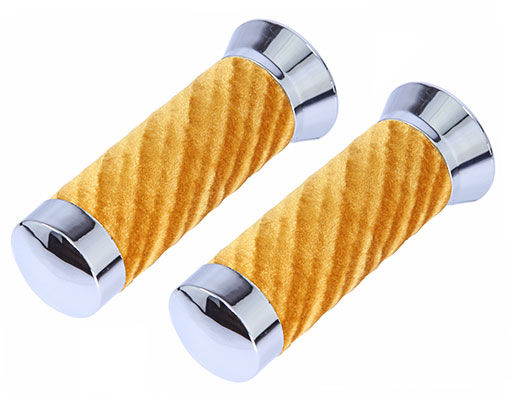 Thumbnail: CUSTOM SWIRL VELOUR GRIPS 7/8 LONG 130MM