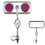 Thumbnail: RECTANGLE CAGE MIRROR CHROME