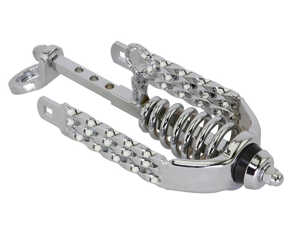 SPRING FORK SLAMMER W/TRIPLE SQUARE TWISTED CROWN CHROME