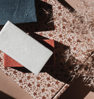 Manna - conscious and natural skincare brand product photography, zero waste soaps.png