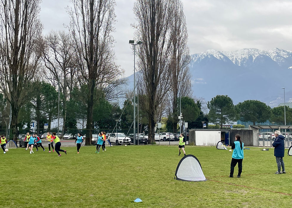 Trainingseinheit der Frauen im Tessin, Tenero