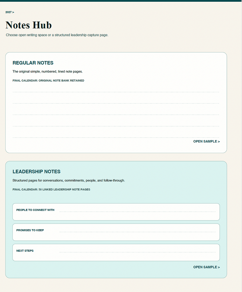 Notes Page