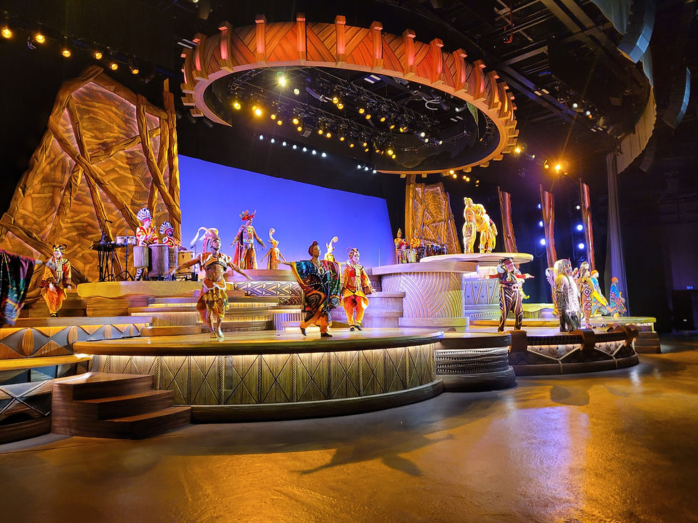 The Lion King: Rhythms of the Pride Lands. Beginner's Guide To Disneyland Paris 2022. By The Organised Explorers