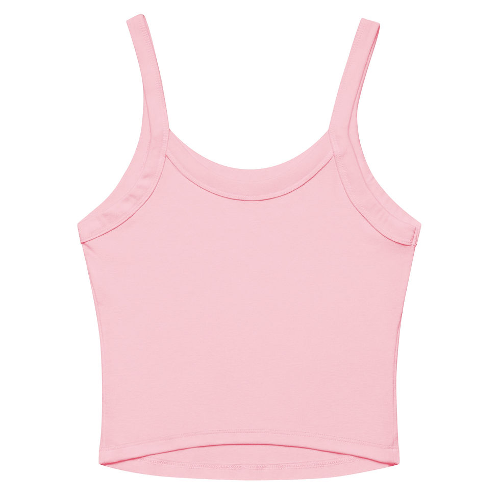 Thumbnail: Everyday Letters micro-rib tank top