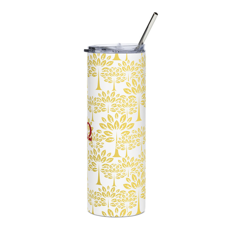 Thumbnail: Petals and Patterns Collection 20 oz. Stainless steel tumbler