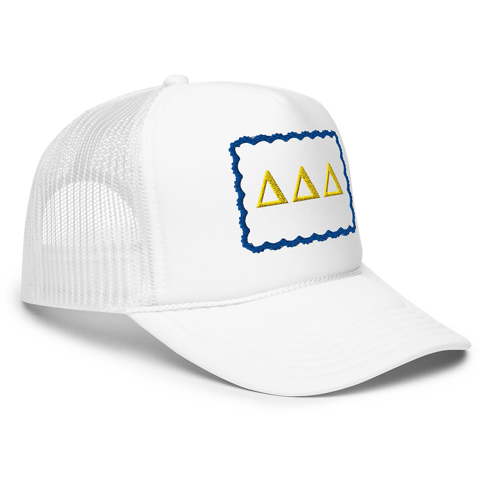 Thumbnail: Everyday Letters Embroidered Foam trucker hat