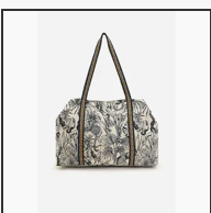 Thumbnail: Tropical Leopard Embellished Tote