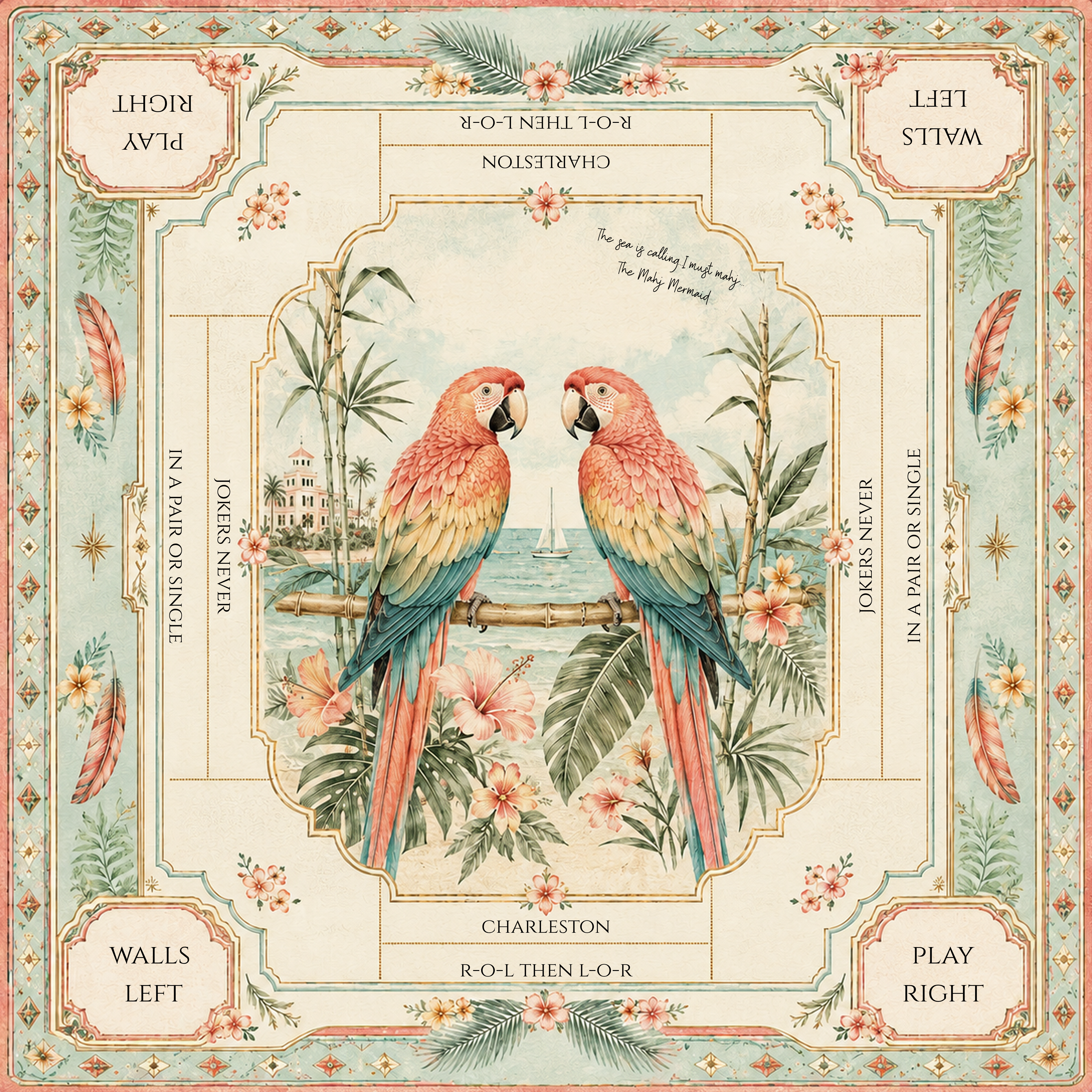 Pair in Paradise Mat